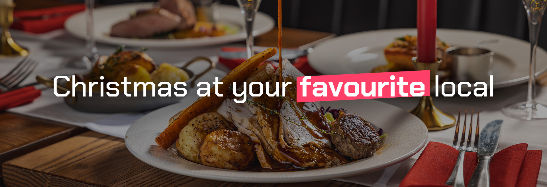 Christmas at The Sindercombe Social in outlet-town]